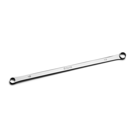 CAPRI TOOLS 12 mm x 13 mm 0-Degree Offset Extra-Long Box End Wrench CP11800-1213